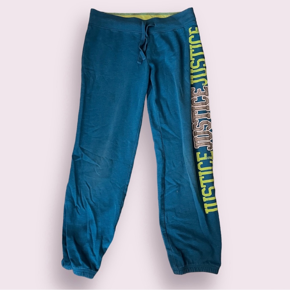 Blue/Green Justice Sweatpants